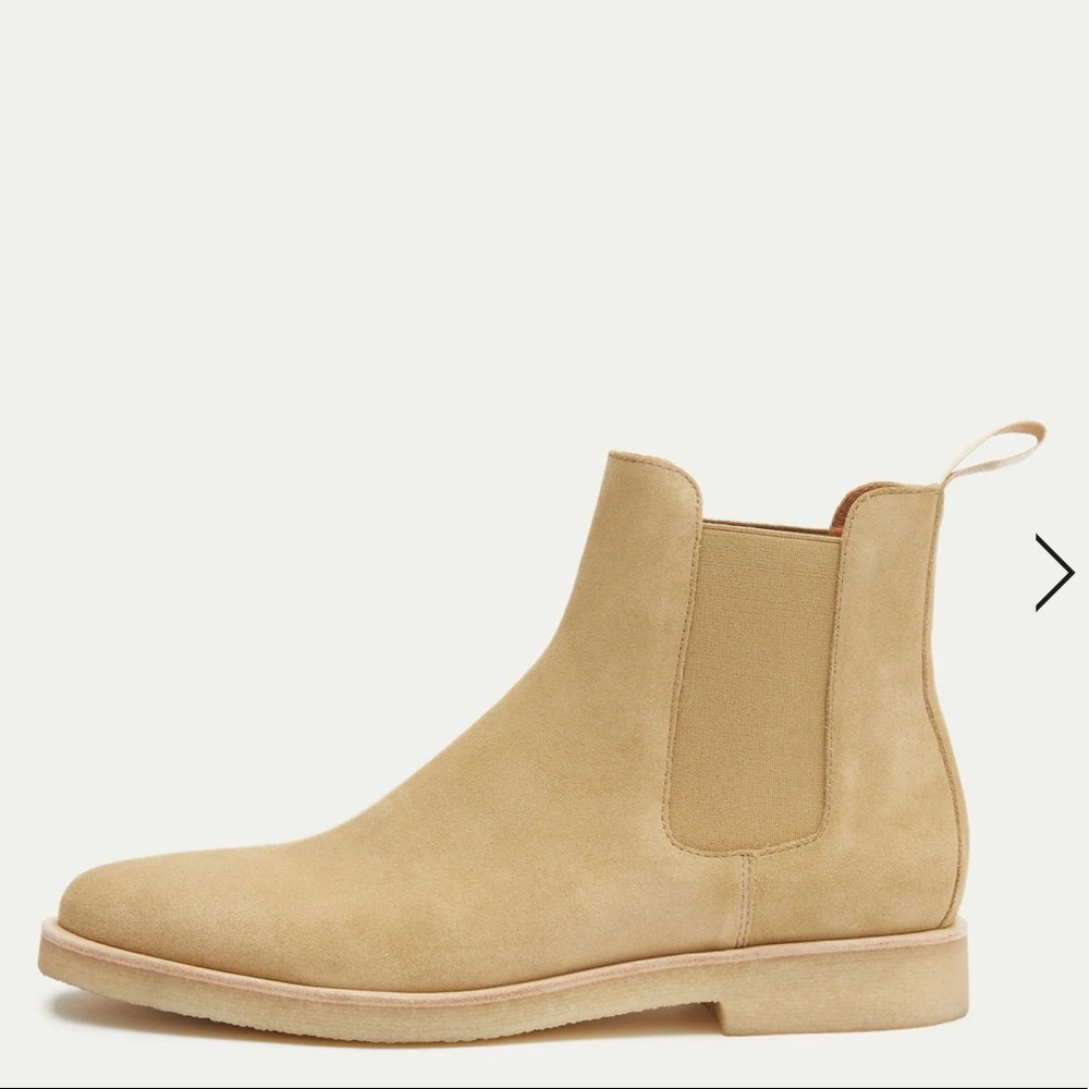Tan Suede Chelsea Boots sz13